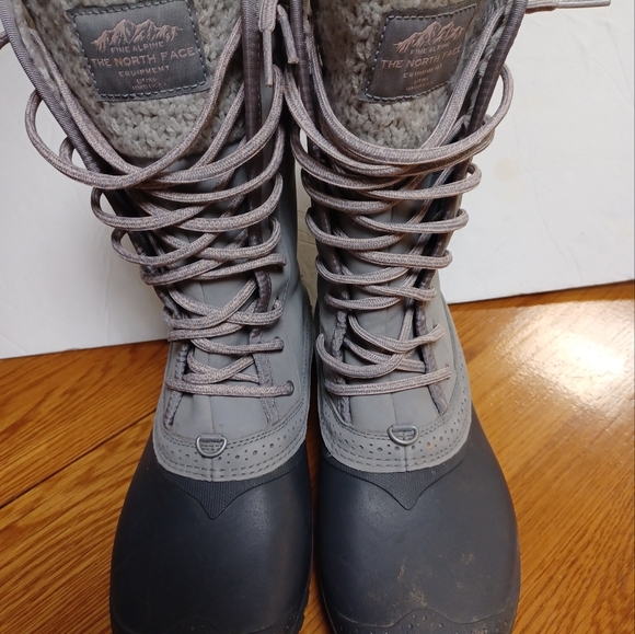 The North Face Shoes - The North Face womens tall gray winter boots size 11 Shellista ll